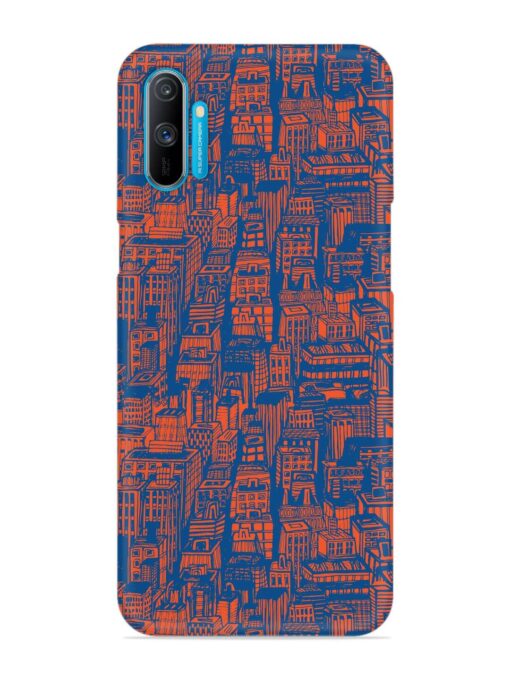 Hand Drawn Seamless Snap Case for Realme C3 Zapvi