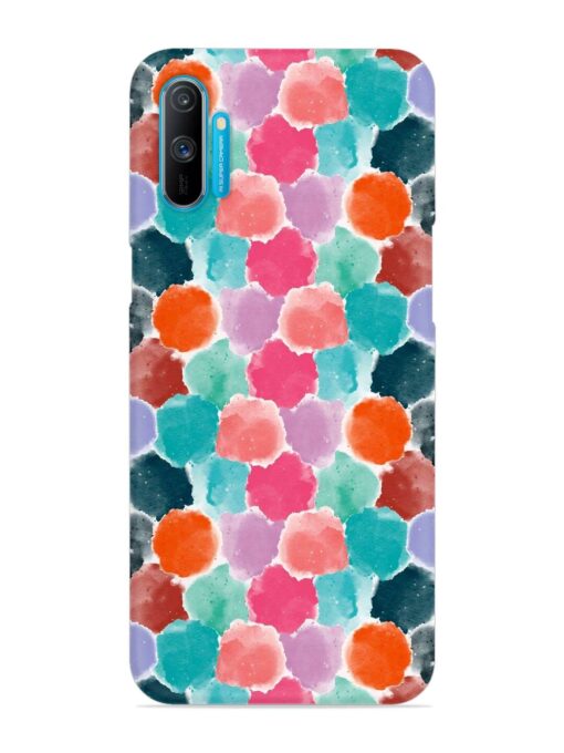 Colorful Seamless Pattern Snap Case for Realme C3 Zapvi