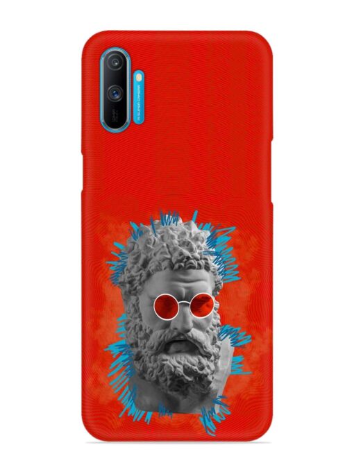 Contemporary Art Concept Snap Case for Realme C3 Zapvi