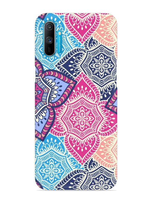 Ethnic Floral Seamless Snap Case for Realme C3 Zapvi