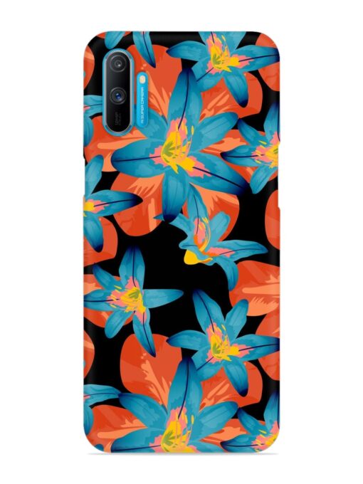 Philippine Flowers Seamless Snap Case for Realme C3 Zapvi