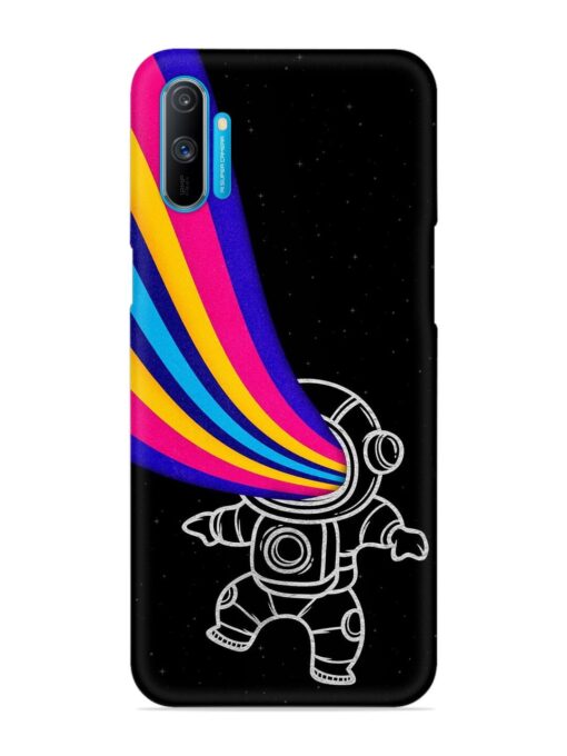 Astronaut Snap Case for Realme C3 Zapvi