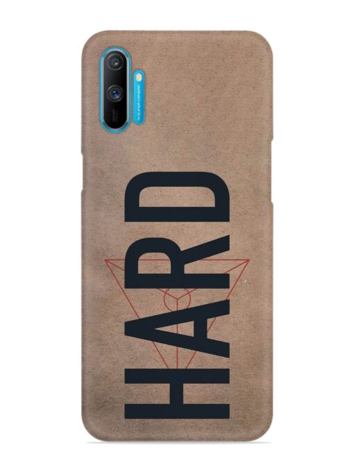 Hard Typo Snap Case for Realme C3 Zapvi