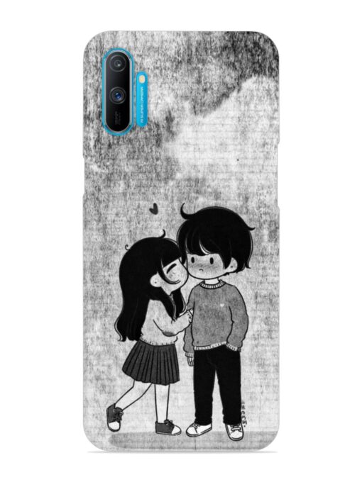 Couple Love Highlights Snap Case for Realme C3 Zapvi