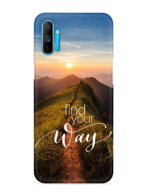 Find Your Way Snap Case for Realme C3 Zapvi