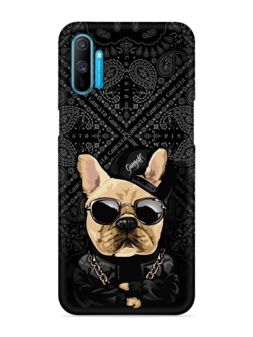 Gangsta Cool Sunglasses Dog Snap Case for Realme C3 Zapvi