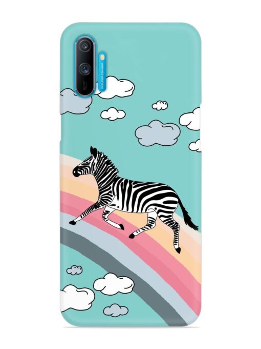 Running Zebra Snap Case for Realme C3 Zapvi