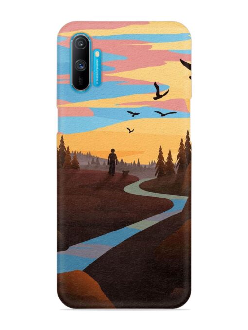 Natural Landscape Art Snap Case for Realme C3 Zapvi