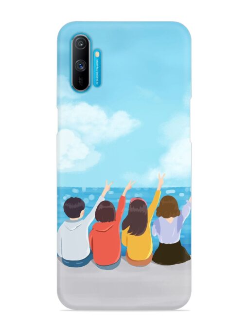 Happy Kids Snap Case for Realme C3 Zapvi