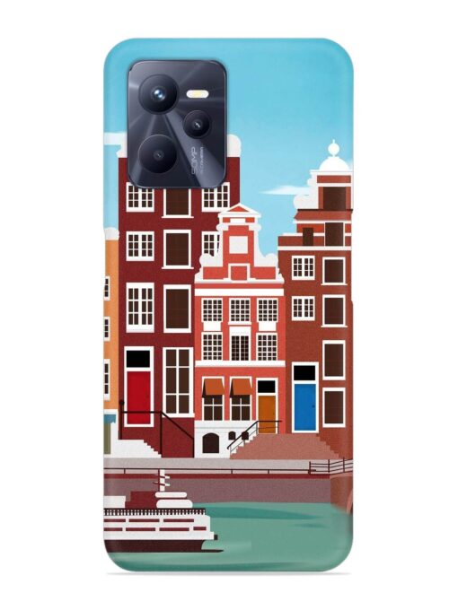 Scenery Architecture Amsterdam Landscape Snap Case for Realme C35 Zapvi