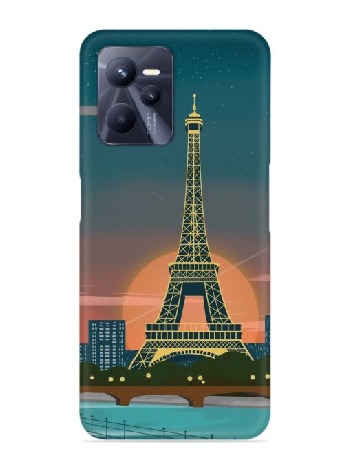 Scenery Architecture France Paris Snap Case for Realme C35 Zapvi