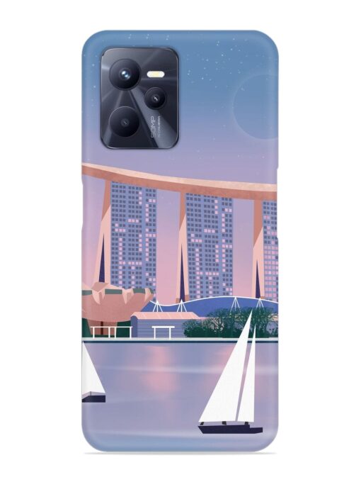 Singapore Scenery Architecture Snap Case for Realme C35 Zapvi