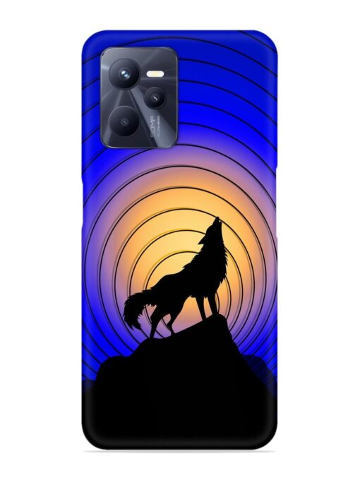 Fox Roaring Design Snap Case for Realme C35 Zapvi