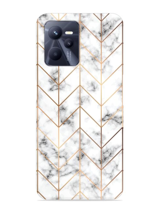 Vector Marble Texture Snap Case for Realme C35 Zapvi