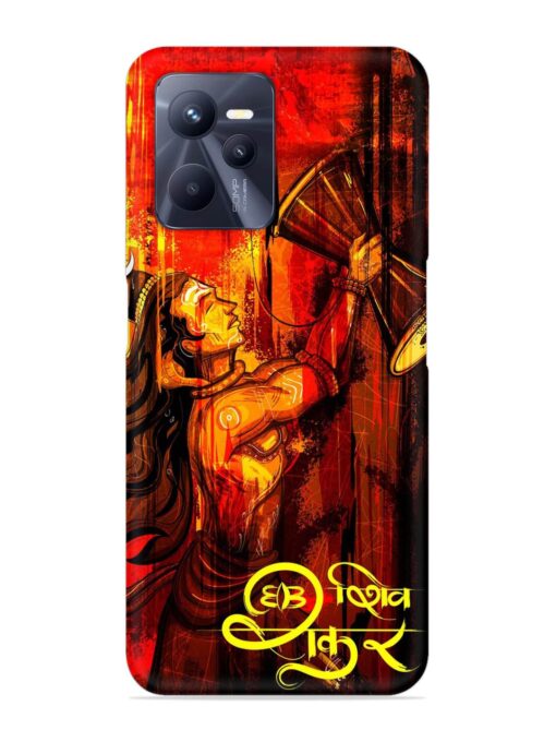 Illustration Lord Shiva Snap Case for Realme C35 Zapvi