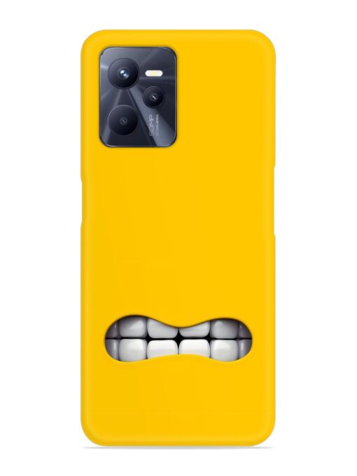 Mouth Character On Snap Case for Realme C35 Zapvi