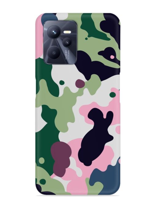 Seamless Funky Camouflage Snap Case for Realme C35 Zapvi