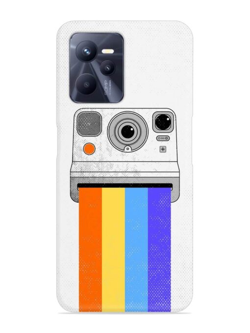 Retro Camera Art Snap Case for Realme C35 Zapvi