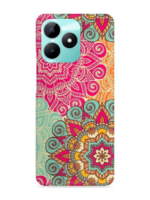 Mandala Seamless Snap Case for Realme C51 Zapvi