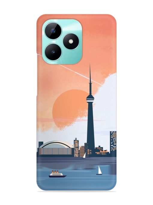 Toronto Canada Snap Case for Realme C51 Zapvi