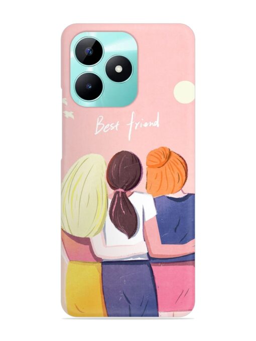 Friendship Day Snap Case for Realme C51 Zapvi