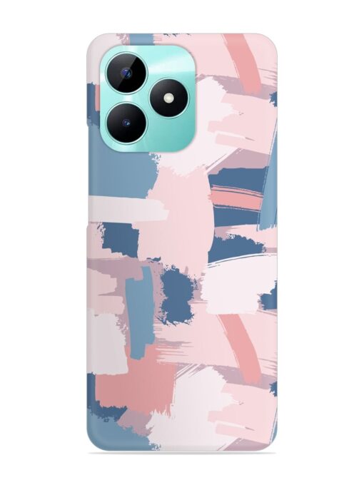 Vector Seamless Grunge Snap Case for Realme C51 Zapvi