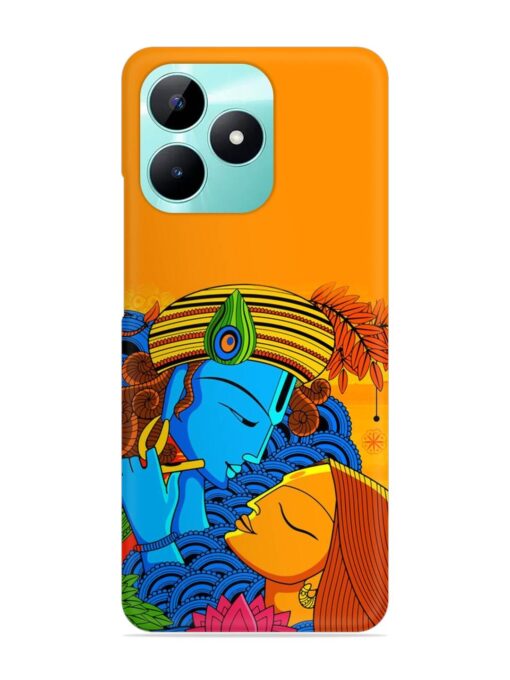 Illustration Hindu Goddess Snap Case for Realme C51 Zapvi