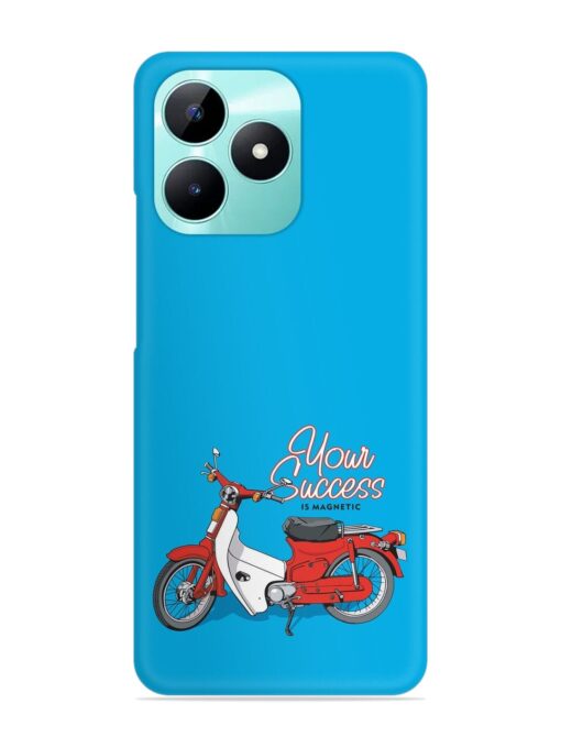 Motorcycles Image Vector Snap Case for Realme C51 Zapvi