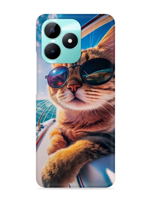 Cat In Style Snap Case for Realme C51 Zapvi