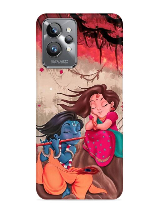 Radhe Krishna Water Art Snap Case for Realme Gt 2 Pro Zapvi