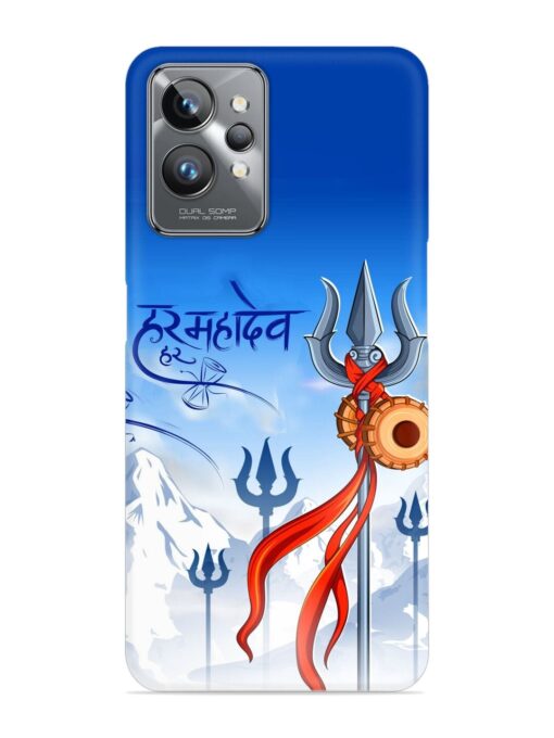 Har Har Mahadev Trishul Snap Case for Realme Gt 2 Pro Zapvi