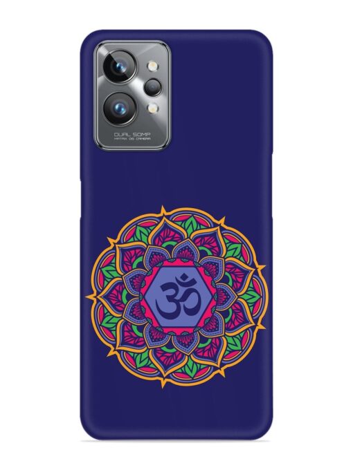 Om Mandala Art Blue Snap Case for Realme Gt 2 Pro Zapvi