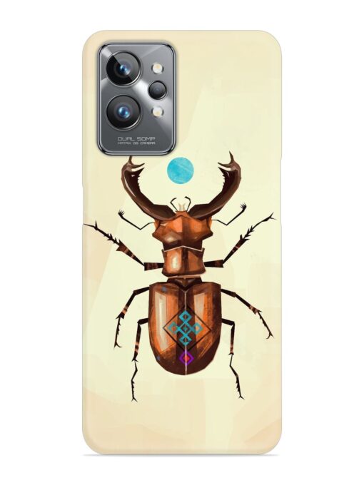 Stag Beetle Vector Snap Case for Realme Gt 2 Pro Zapvi