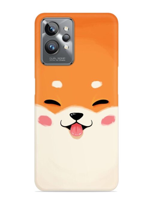 Cute Dog Face Vector Snap Case for Realme Gt 2 Pro Zapvi