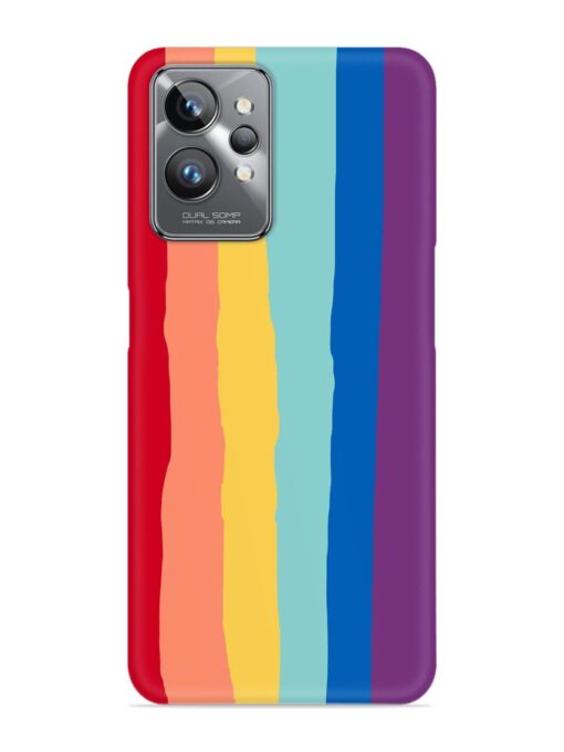 Rainbow Genuine Liquid Snap Case for Realme Gt 2 Pro Zapvi