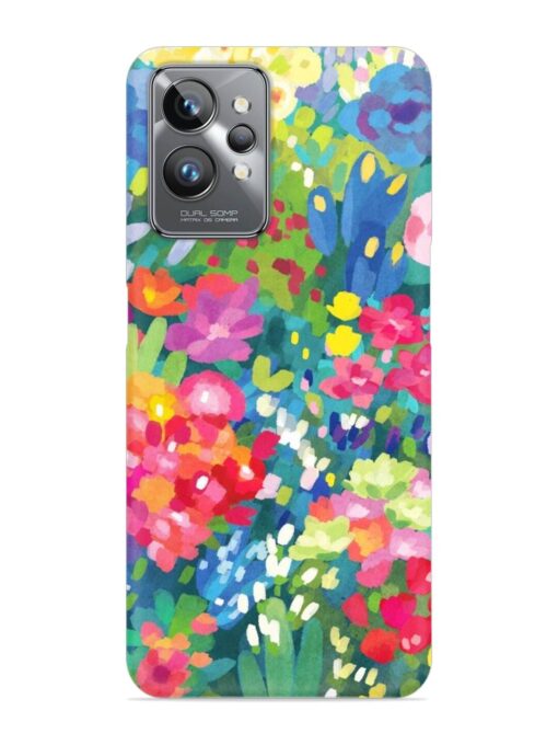 Watercolor Flower Art Snap Case for Realme Gt 2 Pro Zapvi