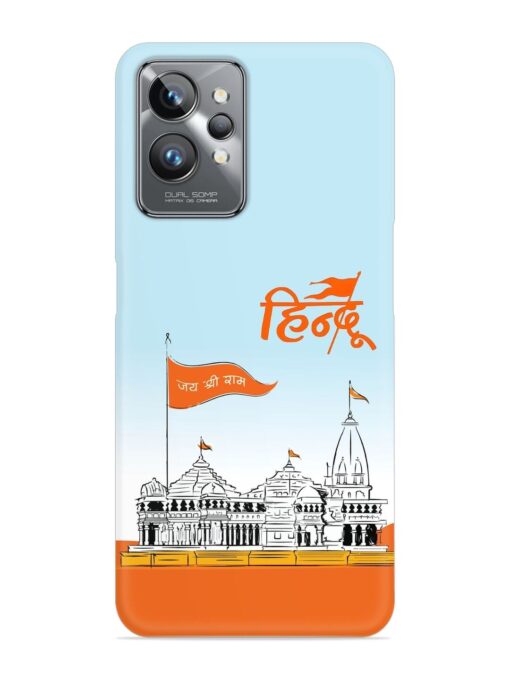 Ram Mandir Hindu Snap Case for Realme Gt 2 Pro Zapvi