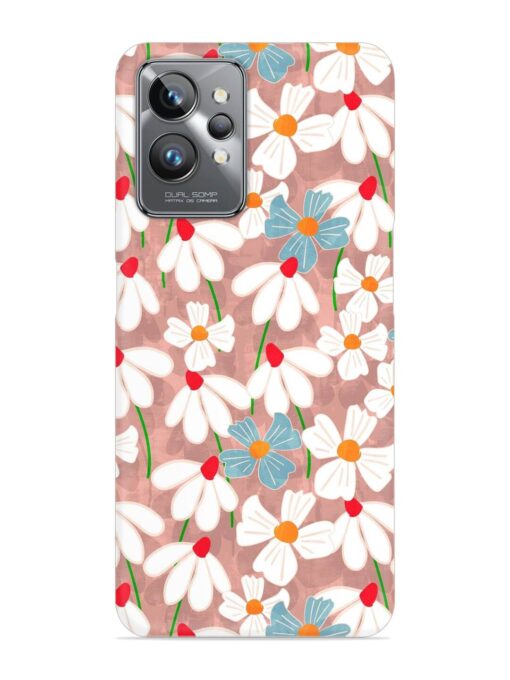 Abstract Petal Flowers Snap Case for Realme Gt 2 Pro Zapvi