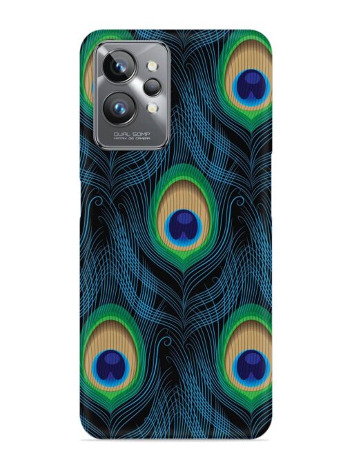 Seamless Pattern Peacock Snap Case for Realme Gt 2 Pro Zapvi