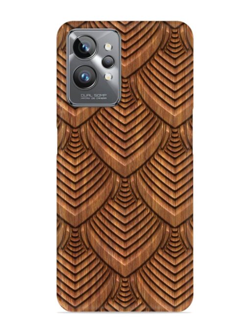 Carved Pattern On Snap Case for Realme Gt 2 Pro Zapvi