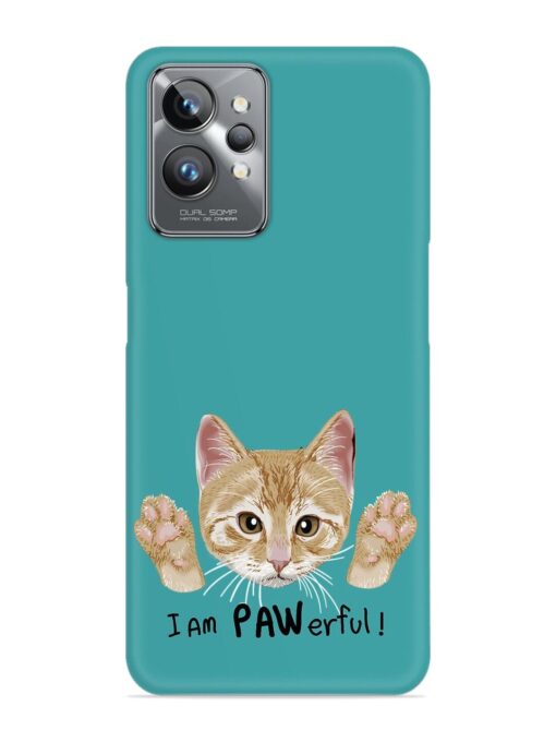 Typography Slogan Cat Snap Case for Realme Gt 2 Pro Zapvi