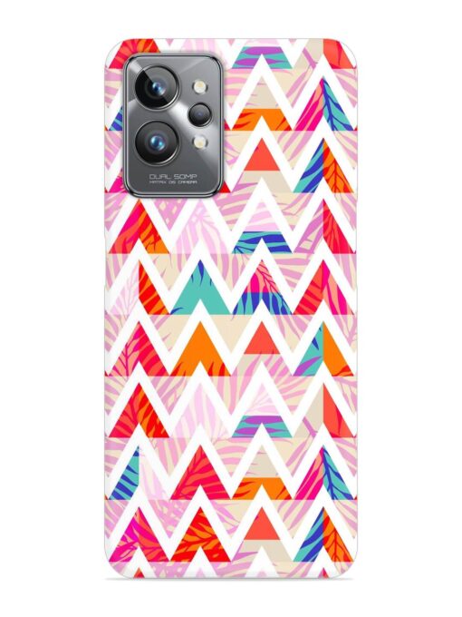 Abstract Triangle Background Snap Case for Realme Gt 2 Pro Zapvi