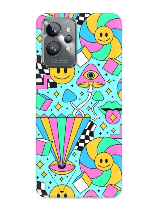 Trippy Rainbow 60S Snap Case for Realme Gt 2 Pro Zapvi