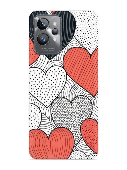 Girly Heart Seamless Snap Case for Realme Gt 2 Pro Zapvi