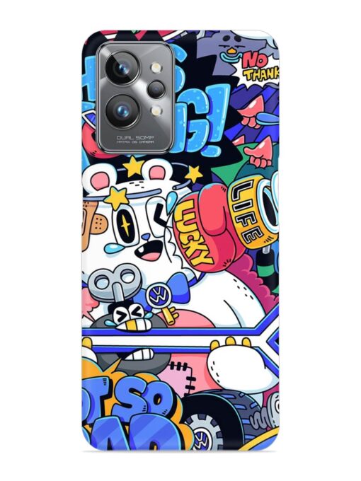 Universal Doodle Snap Case for Realme Gt 2 Pro Zapvi