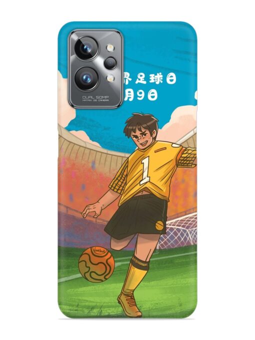 Soccer Kick Snap Case for Realme Gt 2 Pro Zapvi