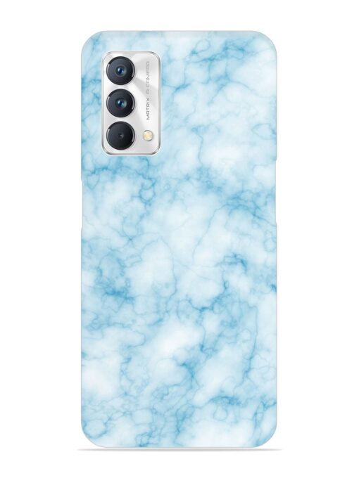 Blue White Natural Marble Snap Case for Realme Gt Master Edition Zapvi