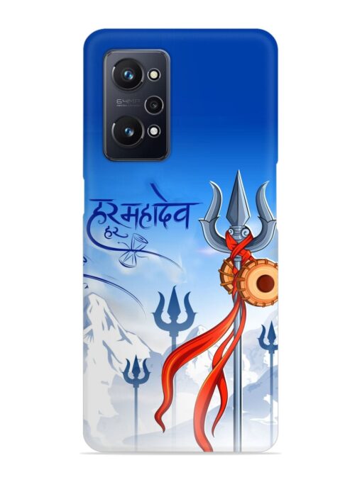 Har Har Mahadev Trishul Snap Case for Realme Gt Neo 3T Zapvi