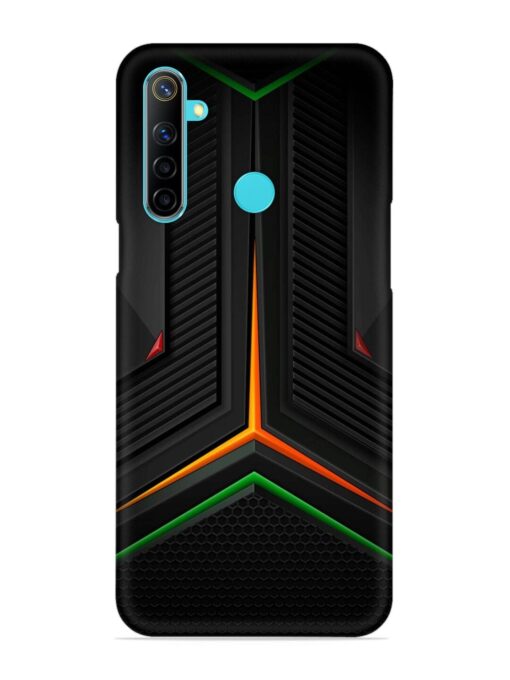 Orange Triangle Light Snap Case for Realme Narzo 10 Zapvi