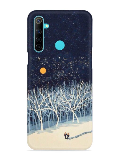 Full Moon Snowshoe Tour Snap Case for Realme Narzo 10 Zapvi